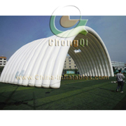 transparent inflatable tent